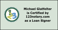 123notary.com certified signing agent badge
